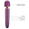 Pretty Love Wand Colorfull 24cm Tête 48mm Violet